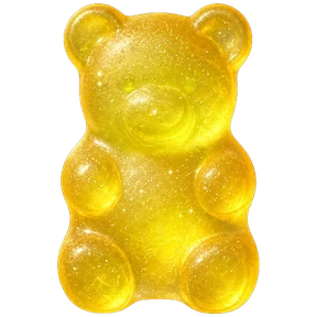 yellow gummy bear