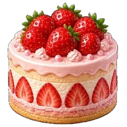 Strawberry cake