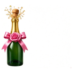 Champagne bottle